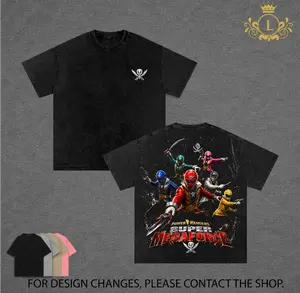 Limited Super Megaforce - Power Ranger Graphic T-Shirt - Hoodie, Vintage Oversized Power Rangers Streetwear Tee, Dark Retro Aesthetic Unisex Top
