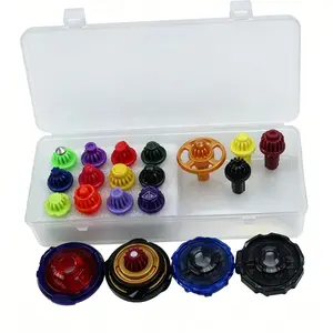 Battle Accessories Set - Spinning Top Bits Drivers & Ratchet Parts with Storage Box, Custom Mod Parts