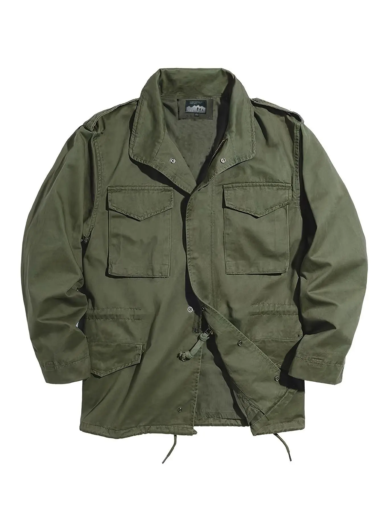 ジャケット・アウター argue COTTON NYLON M-65 HALF COAT/CAMEL Ralden Jacket - Camel – The Frankie Shop