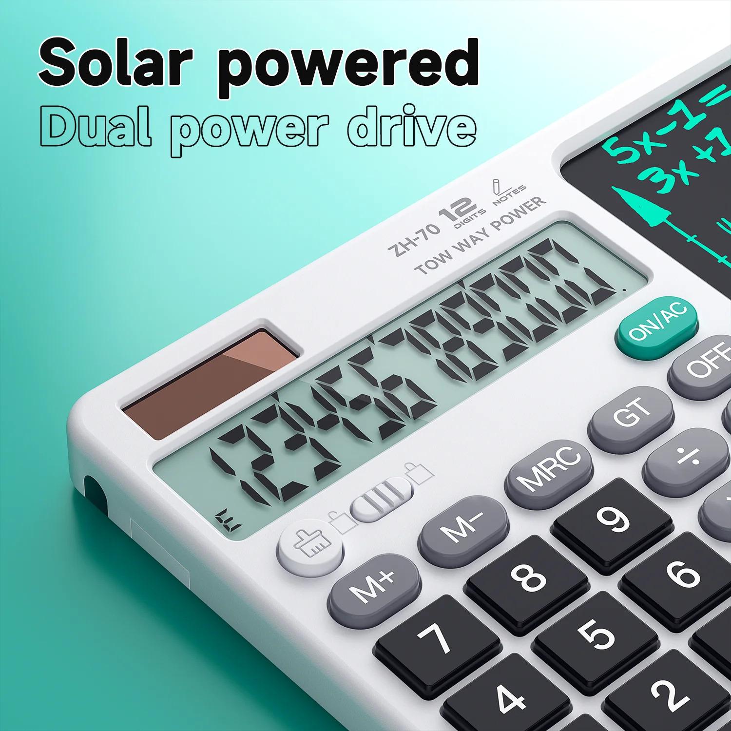 HS Cute School Stationary Calculator Chinese Custom With Logo and Colors Calculatrice Scientific Calculators Solar Powered