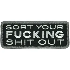 Milwaukee Leather Embroidered Iron-on or Sew-on Patches for Jackets Vests Apparel Motorcycle Biker PPW