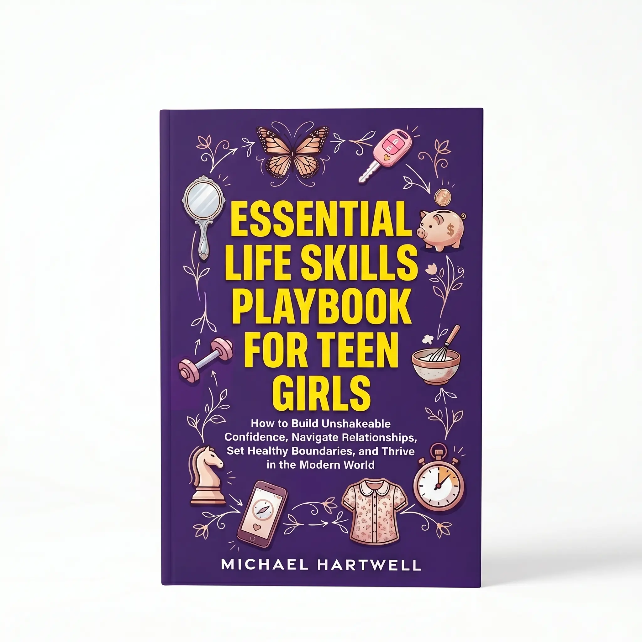 Essential Life Skills Playbook For Teen Girls: How To Build Unshakeable Confidence, Navigate Relationships, Set Healthy Boundaries, And Thrive In The Modern World