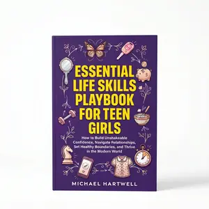 Essential Life Skills Playbook For Teen Girls: How To Build Unshakeable Confidence, Navigate Relationships, Set Healthy Boundaries, And Thrive In The Modern World