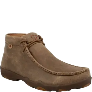 Twisted X Men's Chukka UltraLite X Driving Moc Bomber Shoes MDMU002