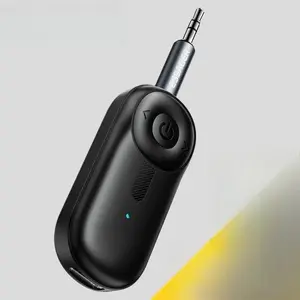 Bluetooth Audio Receiver AUX Jack Adapter for Car Speakers Headset Laptop Tablet