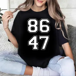 Funny 86 47 Anti Trump T-Shirt, FDT Liberal Gift