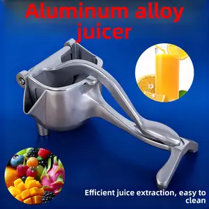 Iron Art Aluminum Manual Juicer Squeezer with Ergonomic Grip for Efficient Juice Extraction of Pomegranates Citrus & More Durable Compact Easy to Use & Clean Manual Citrus Juicer