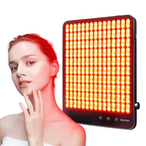 Seayeo Red Light Skin Care Tools, Face Massager Tool for Face, Neck, Body, and Hands,Enhances Skin Health, Smooths and Perfect Facial Beauty Tools -12 Modes (PRO)