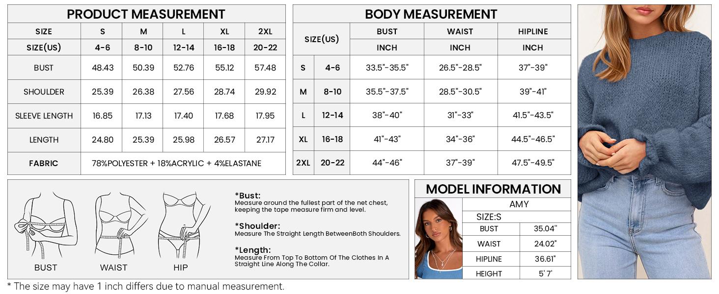 BTFBM Women's Oversized Sweater Crewneck Long Sleeve Fuzzy Knit Chunky Pullover Sweaters 2026 Fall Winter Trendy Outfits