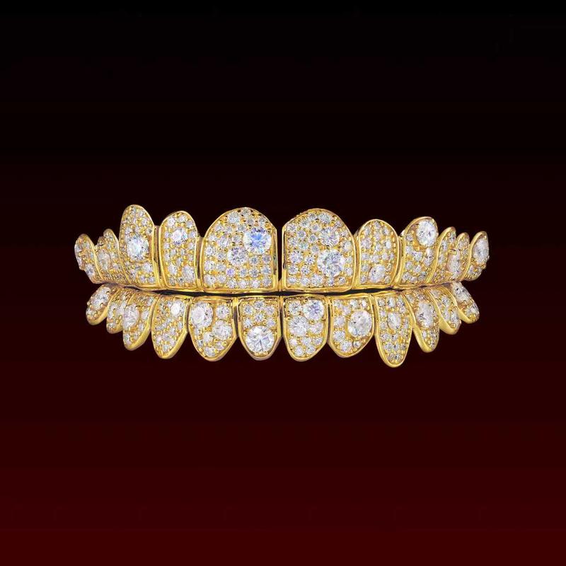 GBT Galaxy Set Custom Moissanite Grillz