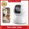 【Fall Deals】CINMOORE 5MP/3K With 64GB Storage Card pet camera WiFi Indoor Security Camera 360° AI Motion Detection Two-Way Audio Night Vision Clear Monitoring Recording baby monitoring cameras for home 360 camera mini camera Sd