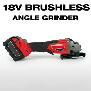 Milwaukee 18V 125mm Brushless Angle Grinder M14 Compact Design Metal Cutting Tool sharpener grinding machine power diy kit use