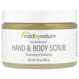 Mild By Nature Hand & Body Scrub, Honey Almond, 12 oz (340 g)