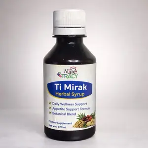 Nurse Tracy Ti Mirak Herbal Syrup - Daily Wellness Support, Formula, Botanical Blend, 120 ml