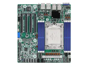 Asrock Rack Ampere Altra Bundle ALTRAD8UD-1L2T Deep Micro-ATX Server Motherboard Single Socket (LGA 4926) with Ampere Altra Q64-22 64 cores & 2U passive cooler, Dual 10G - Integrated by Asrock Rack