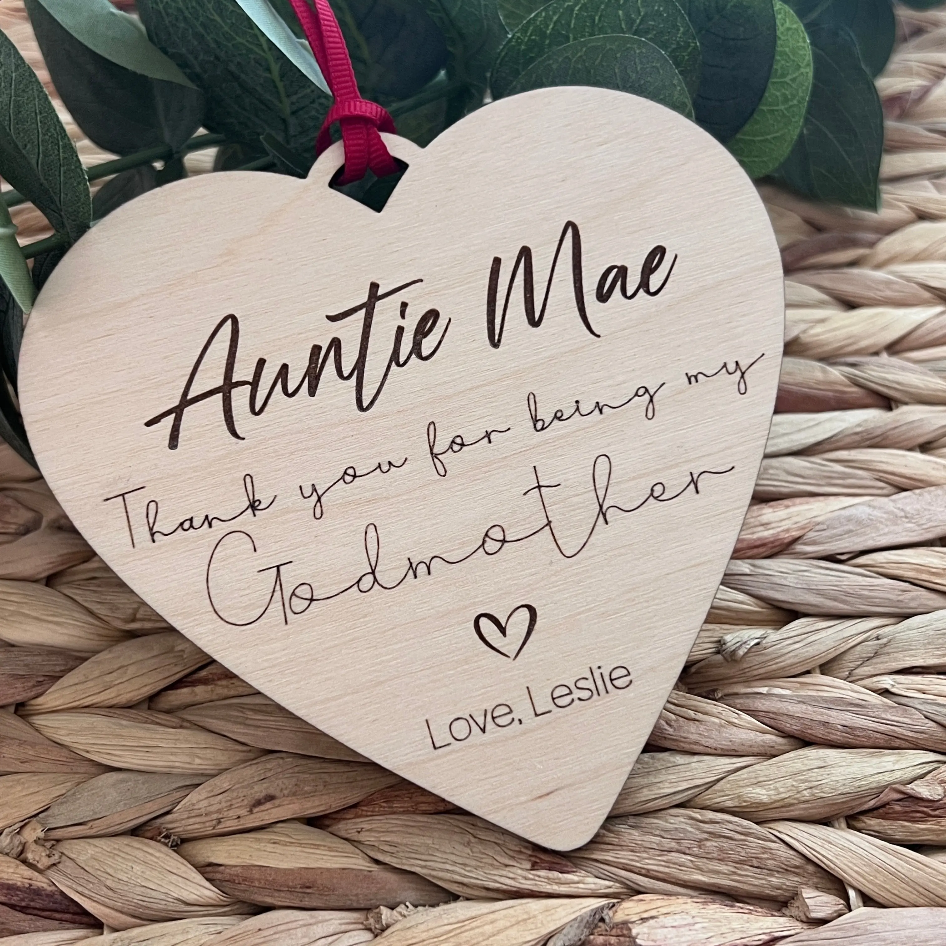 Godparent Appreciation Sign