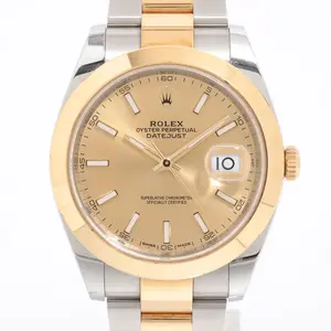 Rolex Champagne Datejust 41mm 126303