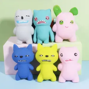 12PCS Sprout Monster - Tooth Monster Squishy Stress Relief Toy, Made of TPR Material, Unlimited Fun Pressure Relief Gadget, Trendy Toy for Adultss, Stress Relief Fidget