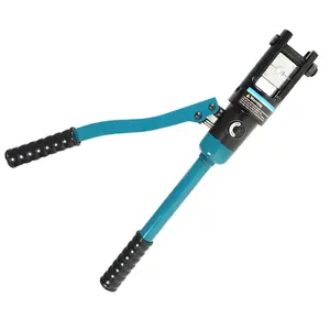 Hydraulic Crimping Tool Wire Terminal Crimper Battery Cable W/ 13Die 16T