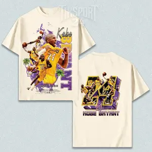 [Youth + Adult] Vintage Kobe Bryant 'Black Mamba' For Mamba Nation High-Quality 100% Cotton T-Shirt (Made In US), Lakers Nation Hooper Shirt, Game Day Outfits, Gift For Basketball Fans, Basketball Graphic Tee