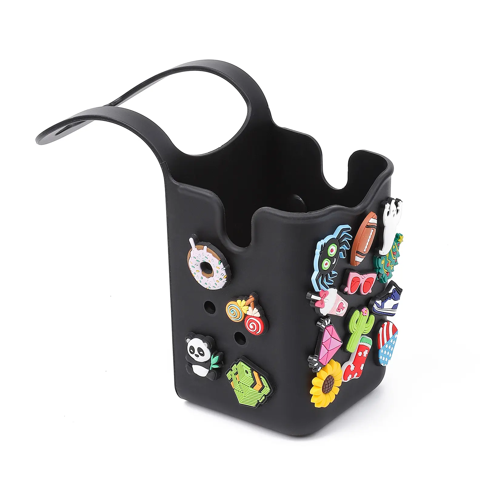 WinRese Stroller Cup Holder - Decorative, Versatile Storage, Fits wheelchairs, shopping carts - Large Capacity Organizer