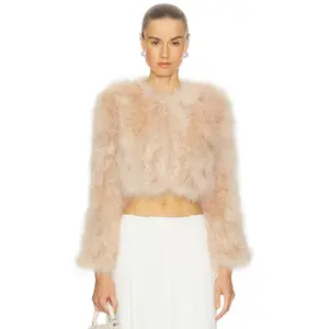Bubish Manhattan Crop Jacket in Creme Brulee