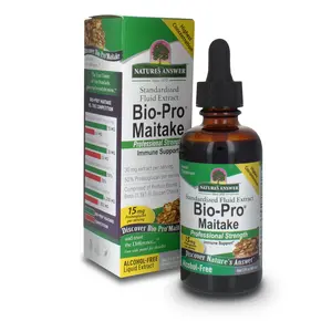 Nature's Answer Alcohol-Free Bio Pro Maitake Mushroom 2-Fluid Ounces Extract | Professional Strength Immune Support | Gluten-Free | Single Count
