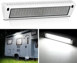 Nilight RV Exterior Light 13 Inch Porch Light 1PC White Beam 12V 24V LED Scene Cargo Lighting White Aluminum Housing for RV Trailers Travel Campers 5th Wheels Motorhome SUV Truck  dealsforyoudays