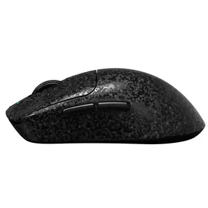 MAMBASNAKE×AJAZZ AJ199 Tri-mode Ultra-Lightweight 55g Wireless Gaming Mouse 24000 DPI PAW3311 Sensor Carbon Fiber Shell TTC 60M Clicks Switches 500mAh Battery 1K Polling Rate Durable & Anti-Slip Design Black
