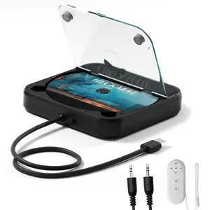 MEGICOT External CD Player for Car, USB AUX Connect Portable Music Player Compatible with Laptop, TV, Computer, Home Audio Systems