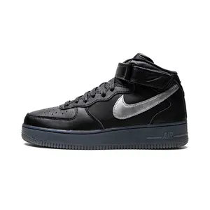 Air Force 1 Mid "Black / Metallic Silver" DX3061 001