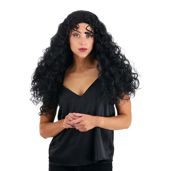 Disney Tangled Mother Gothel Wig for Adults (© Disney), Curly Wig, Costume Wig