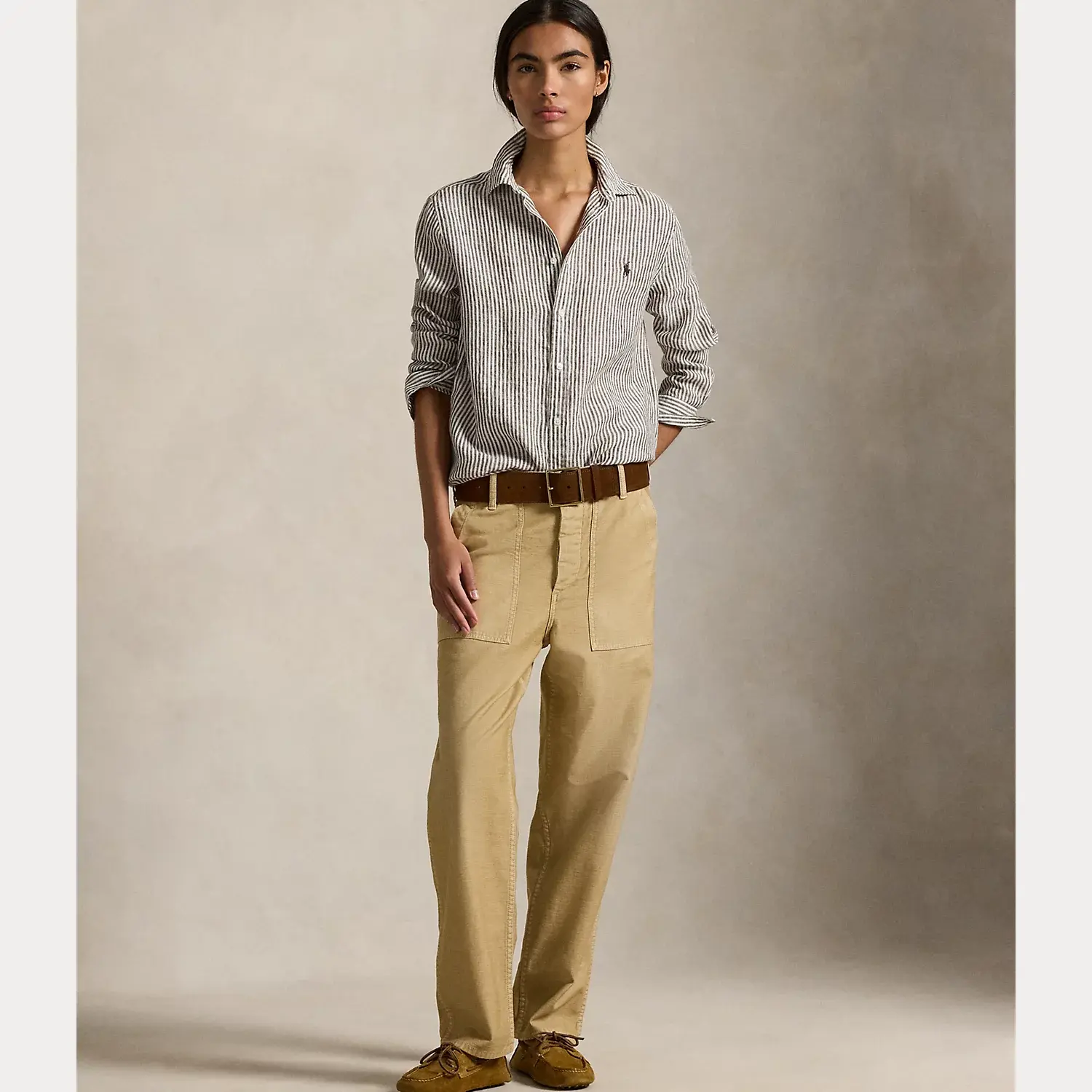 Polo Ralph Lauren - Classic Fit Striped Linen Shirt