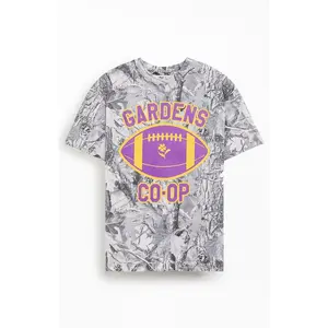 GARDENS & SEEDS Men's CO-OP Camo Football T-Shirt - Multicolor
