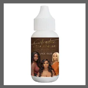 Lace glue Hair Styling