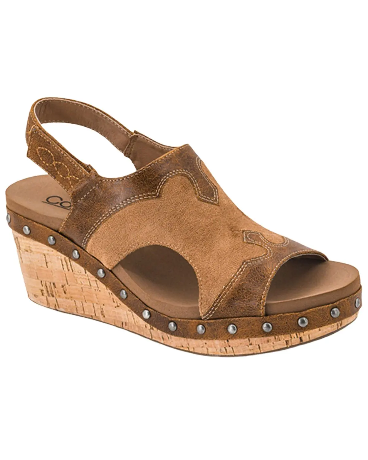 Corkys Women's Women'S Hey Stranger Wedge Sandals - 41-0853-Sadd