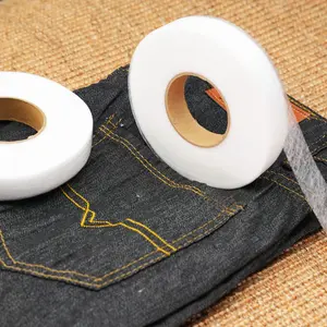 2026 Fusible Bonding Fusing Tape, Hot Melt Non-Woven Double-Sided Adhesive Lining Ironing Fabric, Hemming Repair Supplies For Clothes, Pants Legs, Short Fabric, Curtain, Jeans, Skirts, 0.78 Inch x 70 Yards, No Sewing Supplies