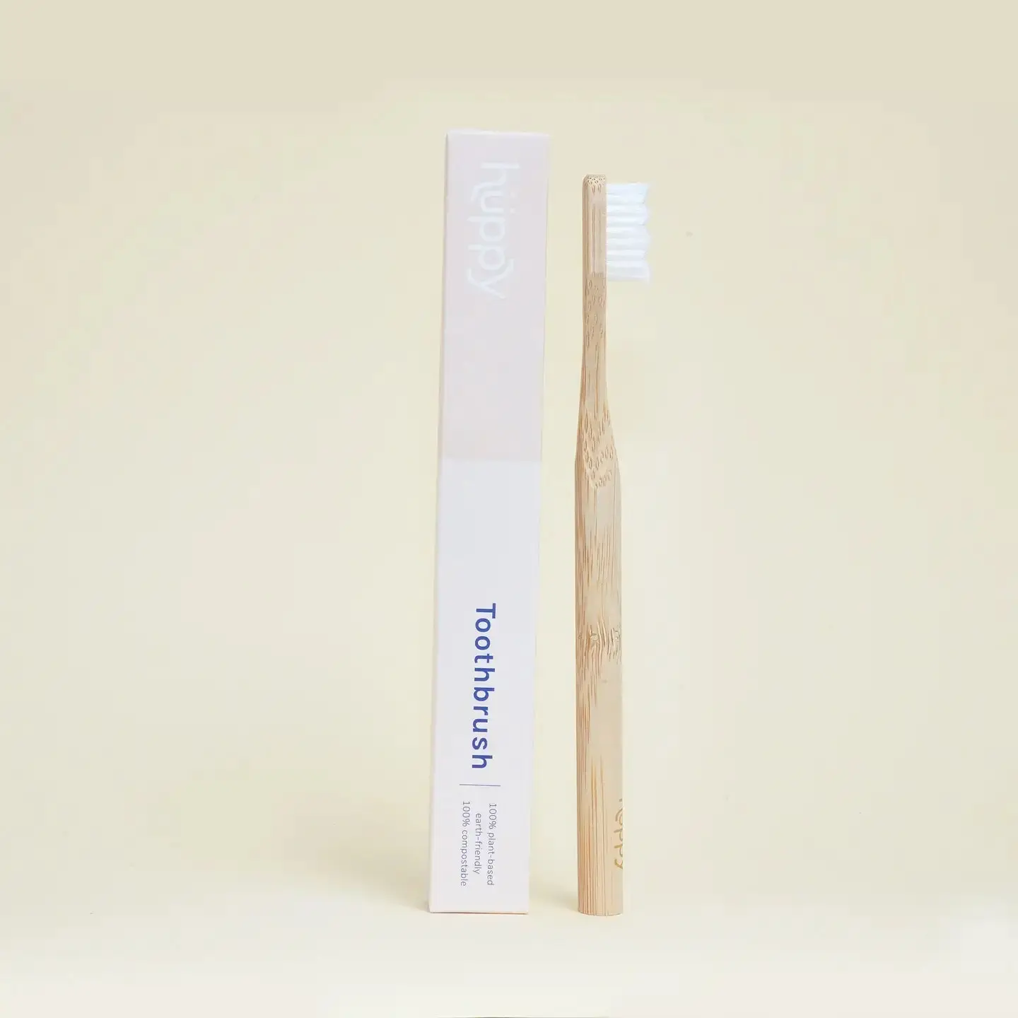 Hüppy - Bamboo Toothbrush - Soft Bristles Oral Comfort Plastic