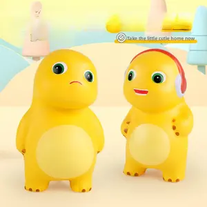 Gai Jianaashop Yellow Milk Dragon Squishy Toy – Cute Dinosaur Stress Reliever, Slow Rebound Fidget, Fun Gift for Adults & Friends