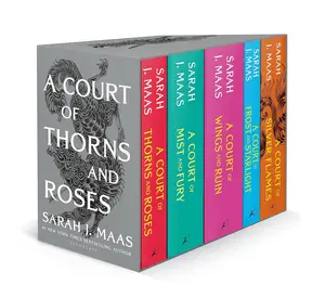 A Court of Thorns and Roses 5-Book Soft Cover Complete Set, Romance Fantasy Collection, Series Book Bundles (A Court of Thorns and Roses Series, 9), Complete Book Set