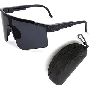 Sports Sunglasses Men-Women, Vipers Sunglasses for Mens Anti-UV Youth Baseball Softball Glasses Ages 12 & Up