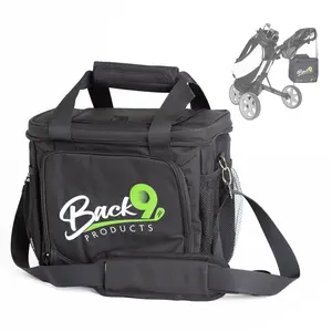 Golf Cooler Bag – 12 Can Leakproof with Magnetic Lid – Fits Golf Carts & Bags