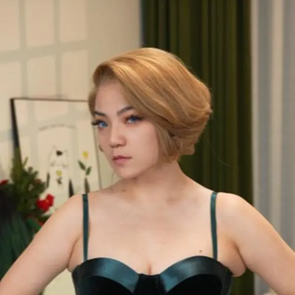 FF WIG  First Lady Bob Human Hair Glueless Wig 10 Inches 9x6 Pre-Cut Transparent Lace 250% Density Pre-C part Special Styled Wear Go Wig With Special Drawstring Beginner Friendly #FFWIG