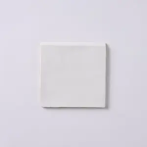 St Lucia Blanco 5 x 5 Bullnose Ceramic Tile Glossy
