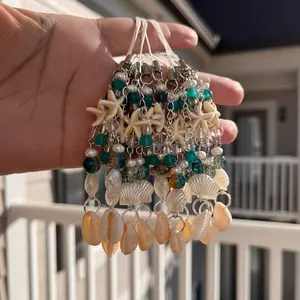 Beach Vibe Phone charm/ Keychains Dangle Handmade Accessories Smartphone Cellphone