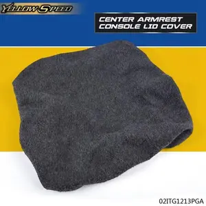 Fit For 2014-2021 Ford F150 F250 Pickup Center Armrest Console Lid Cover Gray