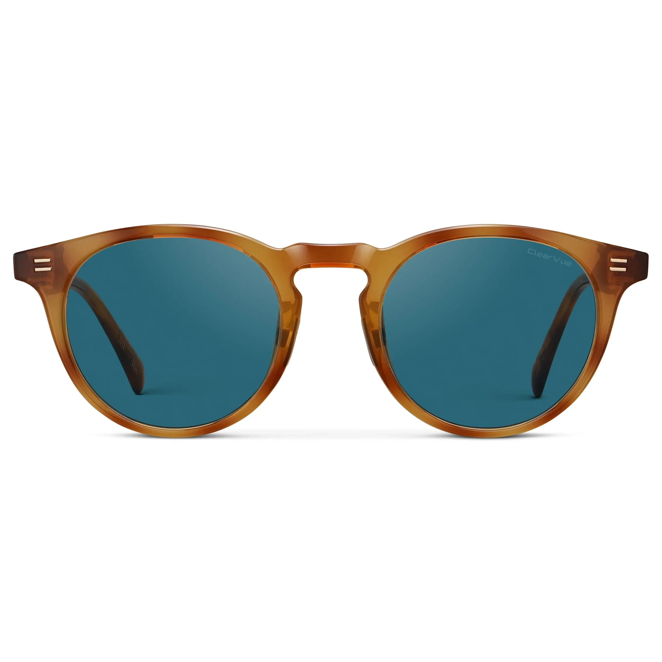 Caddie - Men's Round Non-Slip Fit Polarized Golf Sunglasses