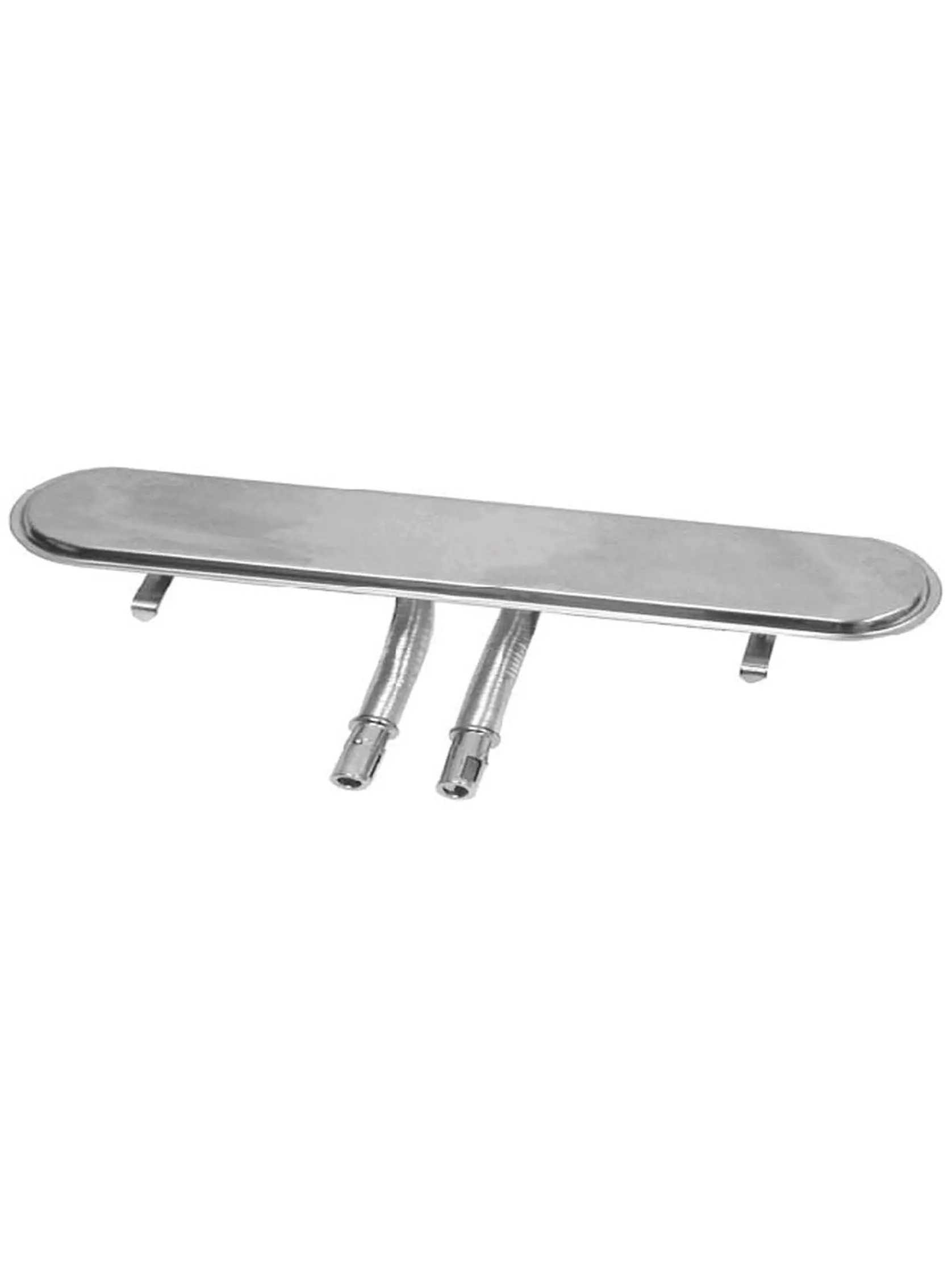 Onward Grill Pro Outdoor Grill, 15.5 in Rectangular Stainless Steel Dual Burner (Model 25723)