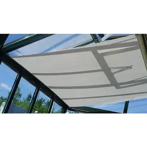 Modern Greenhouse Retractable Roll-up Shade Curtains for Roof