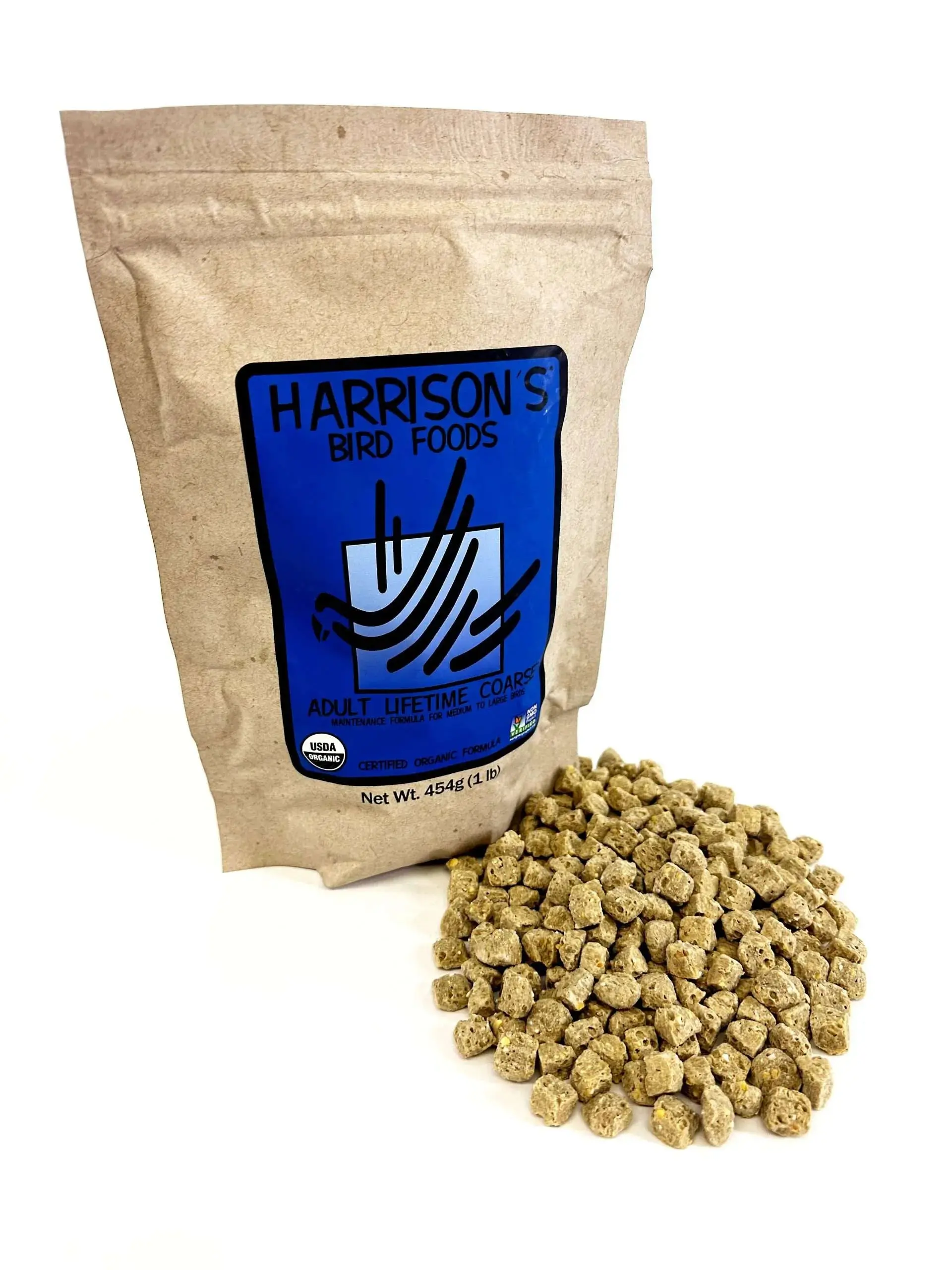 Harrison's Bird Foods - Adult Lifetime (Coarse) - 5 LB